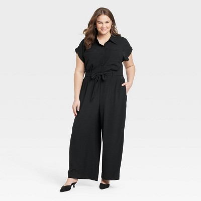 Women's Short Sleeve Jumpsuit - A New Day™