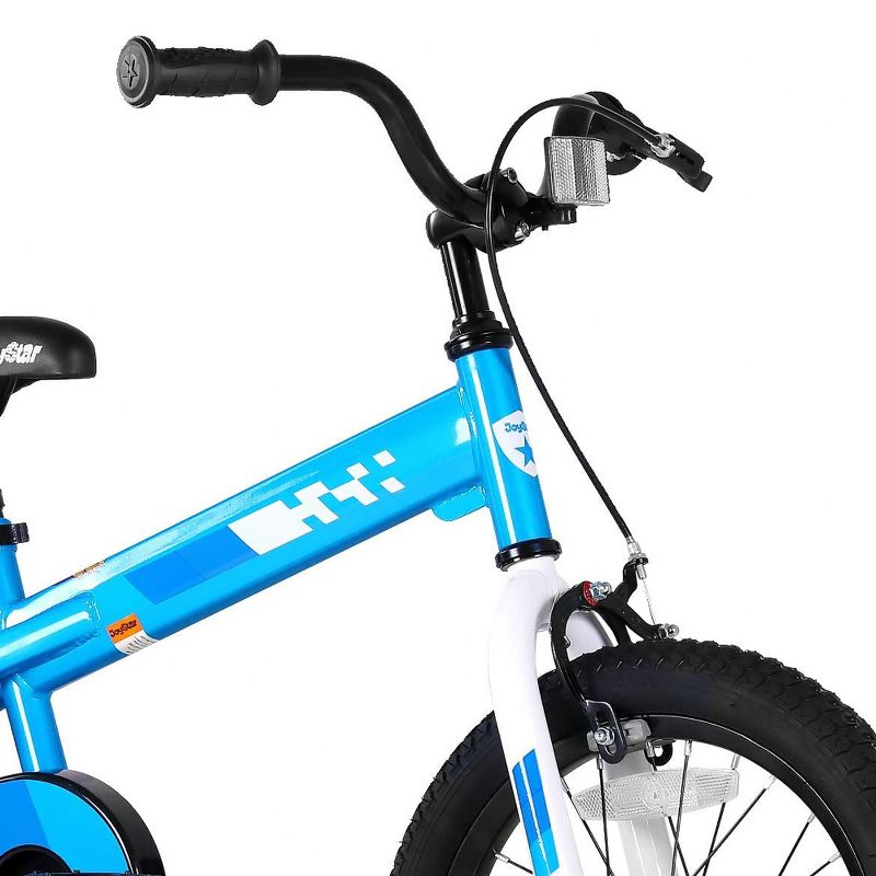 Joystar Whizz BMX Kids Bike, Boys/Girls Bicycle Ages 2-4, 32 to 41 Inches Tall, with Training Wheels, Helper Handle, & Coaster Brakes, 4 of 9