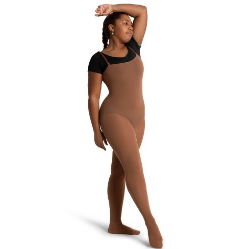 Capezio Women's Ultra Soft Stirrup Body Tight : Target