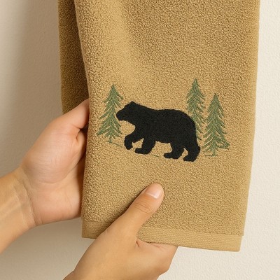 Park Designs Black Bear Terry Fingertip Towel - Thumbnail 5
