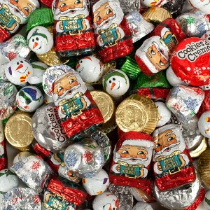 684 Pcs Christmas Candy Santa's Chocolate Holiday Mix (13lb Case) : Target