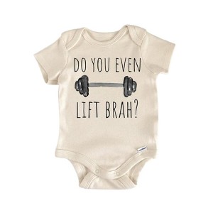Gym Bodybuilder Workout - Baby Boy Girl Clothes Infant Onesie® Funny Cute Newborn GS1 - 1 of 1