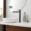 BWE Single Hole Single Handle Bathroom Vessel Sink Faucet With Supply Hose - 2 of 4