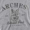 Men's Arches National Park Kit Fox Icon Crewneck Sweatshirt - 2 of 4