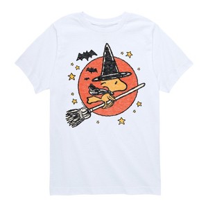 Boys' - Peanuts - Woodstock Witch Short Sleeve Graphic T-Shirt - 1 of 4