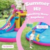 Costway Tropical Inflatable Bounce Castle for Backyard, Ocean Ball & 735W Blower Include - image 2 of 4