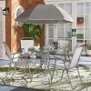 Monico Dining Set - Outdoor - PAT9036 - Grey - Safavieh - 2 of 4