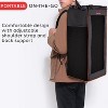 Pyle Waterproof and Tear-Proof Soft Carrying Speaker Bag - Portable Travel Case for Bluetooth Speaker (Black) - 3 of 4