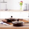 Cuisinel Glass Lids Set with Steam Vent - 10" + 12" Universal Replacement Covers, Compatible with Lodge Cast Iron Skillets, Oven Safe, Fully Assembled - 4 of 4