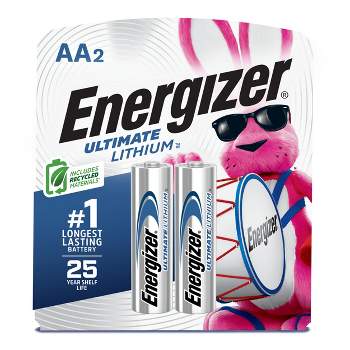 Energizer Ultimate Lithium AA Batteries – 2pk Lithium Battery