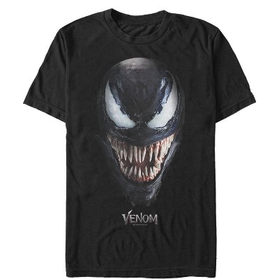 Men's Marvel Venom Film All Smiles T-shirt : Target