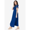 Jessica London Women's Plus Size Lace Maxi Dress - 4 of 4