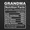 Womens Funny T Shirts Grandma Nutrition Facts Sarcastic Granny Graphic Novelty Tee For Ladies - Crazy Dog Women's T Shirt Gift for Grandma - 2 of 4