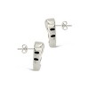 SHINE by Sterling Forever French Horn Stud Earrings - 3 of 4