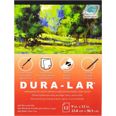 Dura-Lar Clear .004 Wet Media Pad 11"X14"-12 Sheets