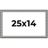 PosterPalooza | Slim Profile Silver Picture Frame - UV Acrylic, Backing Board, Hanging Hardware Included - 2 of 4