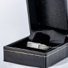 Jewelry Avalanche Brushed Center Shiny Beveled Tungsten Carbide Wedding Band, Comfort-fit, 6mm - 3 of 3
