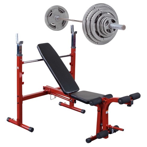 300 Lb Weight Set And Bench