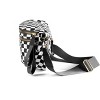 Spacious Checkered Nylon Crossbody Bag Bum Bag Checkered Handbags Wallets - 2 of 4