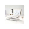 Russell+Hazel Stackable Storage Drawer Clear/Gold (55745) - 3 of 3