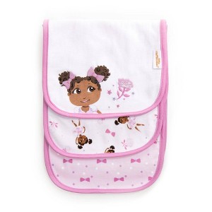little muffincakes 3pk Burp Cloth - 1 of 4