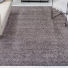 Clayton Coastal Solid Glam Shag Machine-Washable Rug - JONATHAN Y - 4 of 4