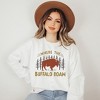 Simply Sage Market Women's Graphic Sweatshirt The Buffalo Roam - 2 of 3