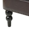 Modern Accent Club Chair, Button-Tufted Upholstered Armchair With Nailhead Trim - 4 of 4