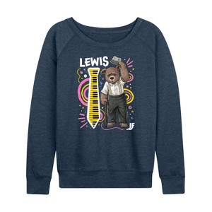 Women's - IF Movie - Lewis Keyboard Lightweight French Terry Slouchy - 1 of 4