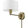 Livex Lighting 1 - Light Wall Light in  Antique Brass - 2 of 4