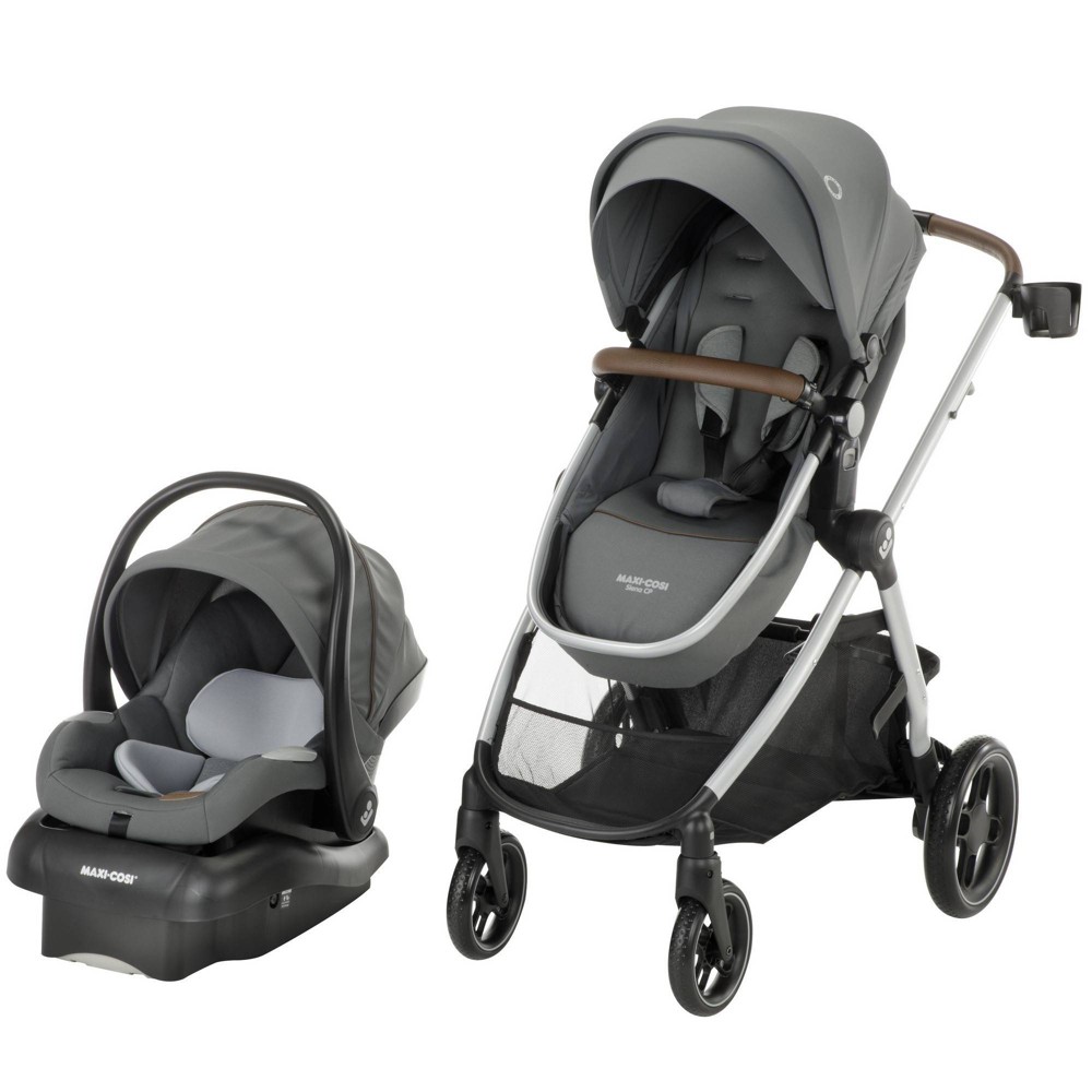 Photos - Pushchair Accessories Maxi-Cosi Siena CP 5-in-1 Modular Travel System - Stone Glow 