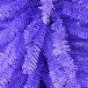 National Tree Company 7.5 ft. Lavender Color Slim Tree Decoration - 3 of 4