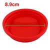 Unique Bargains Silicone Flexible Dust Resistant Reusable Sealed Cup Cover 3.7" x 0.8" 1 Pc - 2 of 4