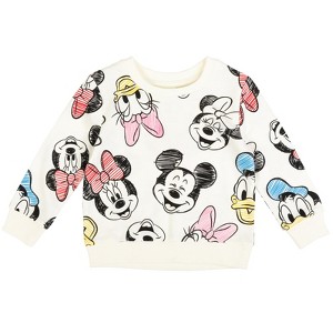 Disney Girls Pullover Sweatshirt Toddler - 1 of 4