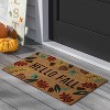 1'6"x2'6" Halloween 'Hello Fall' Coir Doormat Red/Green/Yellow - Hyde and EEK! Boutique™ - 2 of 4