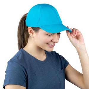 TrailHeads UV Protection Running Hats for Women 50+ UPF - Summer Baseball Cap - Tennis, Golf - 1 of 4