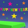 Beistle Neon Happy New Year Streamer, 8½" x 8', Pack of 2 Multicolored - 4 of 4