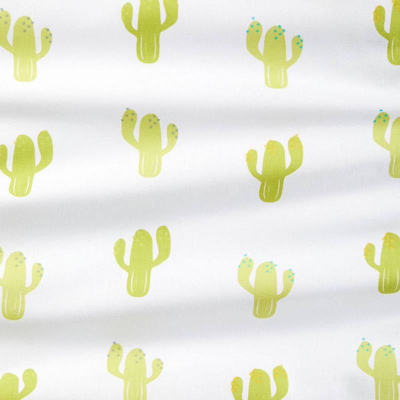 Fitted Crib Sheet Cactus - Cloud Island&#8482; - White, 5 of 7