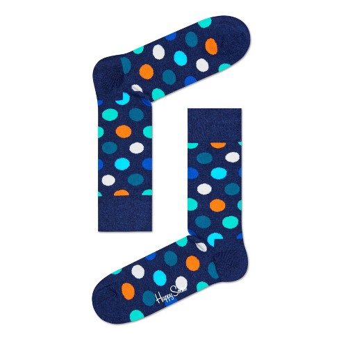 Happy Socks Adult 4 Pk Navy Socks Gift Set : Target