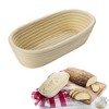 Westmark Oval Fermentation Baskets - 11 x 5 x 2.75 inches , Natural Wicker - 2 of 4