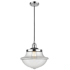 Oxford - 1 Light Cord Hung Mini Pendant In Traditional Style-11.5 Inches Tall and 11.75 Inches Wide - 1 of 1