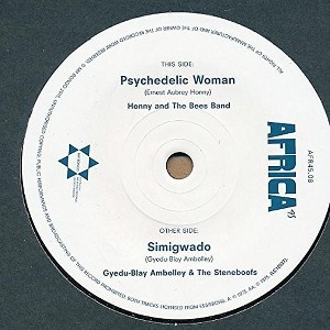 Honny & The Bees Band - Psychedelic Woman / Simigwado (vinyl 7 inch single) - 1 of 1