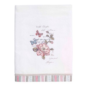 Avanti Butterfly Garden Bath Towel - 1 of 3
