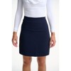 Lafidi Women's High-Rise Mini Skirt – A-Line Tailored Fit with Back Zipper, Fully Lined Woven Fabric - 3 of 4