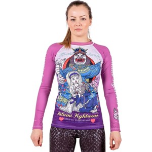 Tatami Fightwear x Meerkatsu Women's Alice in Jiu-Jitsu Land BJJ Rashguard - 1 of 2