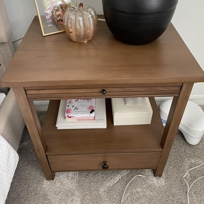 Shelburne Nightstand With Drawer/shelf Brown - Threshold™ : Target