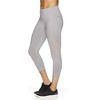 Reebok Womens Highrise Capri Compression Athletic Pants - 3 of 4