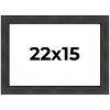 PosterPalooza | Traditional Black Picture Frame - UV Acrylic, Backing Board, Hanging Hardware Included - 2 of 4