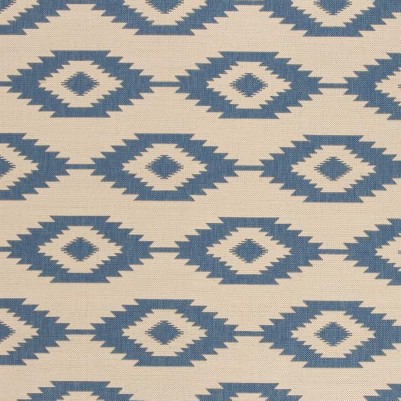 blue/creme
