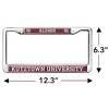 Kutztown University Alumni Full Size Standard License Plate Metal Frame - 4 of 4